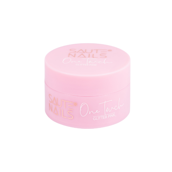 Глиттерный розовый строительный гель, 50 г Saute Nails One touch, цвет glitter pink
Глиттерный розовый строительный гель, 50 г Saute Nails One touch, цвет glitter pink