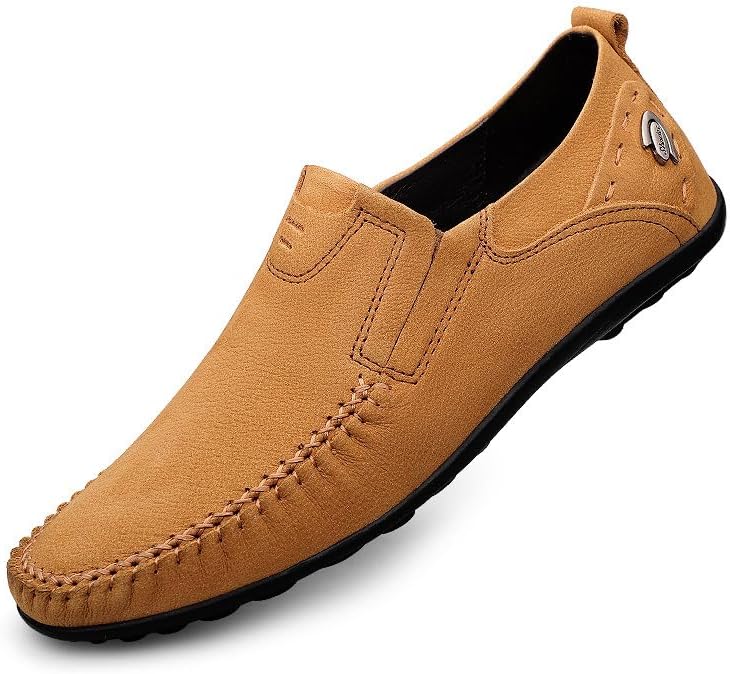 Мужские кожаные классические туфли Santimon, удобные слипоны для торжеств, церкви, офиса и выпускного, Tan
Мужские кожаные классические туфли Santimon, удобные слипоны для торжеств, церкви, офиса и выпускного, Tan