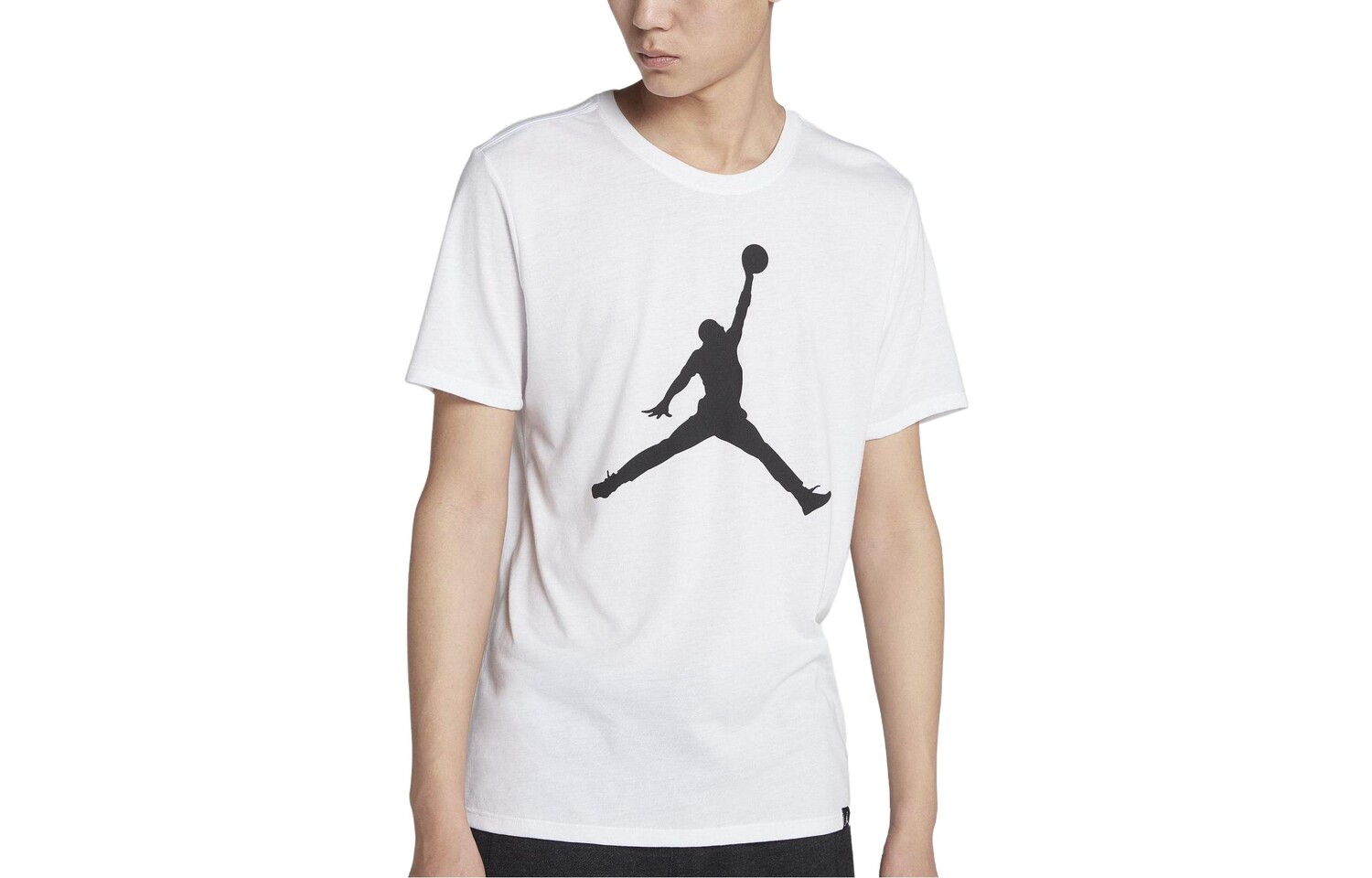 Футболка мужская белая Jordan, белый 
Футболка мужская белая Jordan, белый