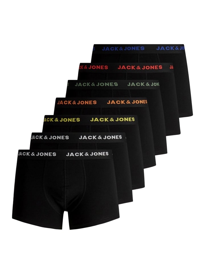 Jack and Jones Комплект из 7 трусов черного цвета
Jack and Jones Комплект из 7 трусов черного цвета