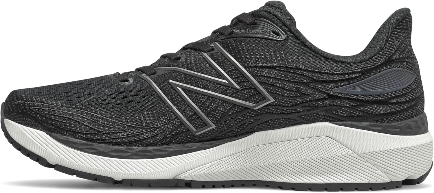 Кроссовки для бега New Balance Men's Fresh Foam X 860 V12, Black/White
Кроссовки для бега New Balance Men's Fresh Foam X 860 V12, Black/White
