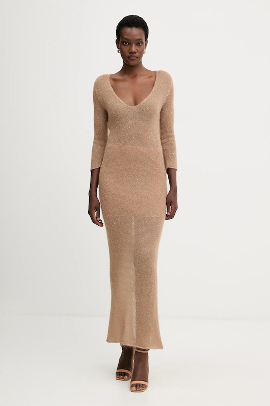 Платье с шерстью Liviana Conti, коричневый
Платье с шерстью Liviana Conti, коричневый