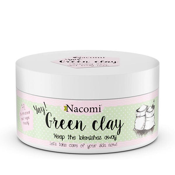 Маска из зеленой глины 65 гр Nacomi
Маска из зеленой глины 65 гр Nacomi