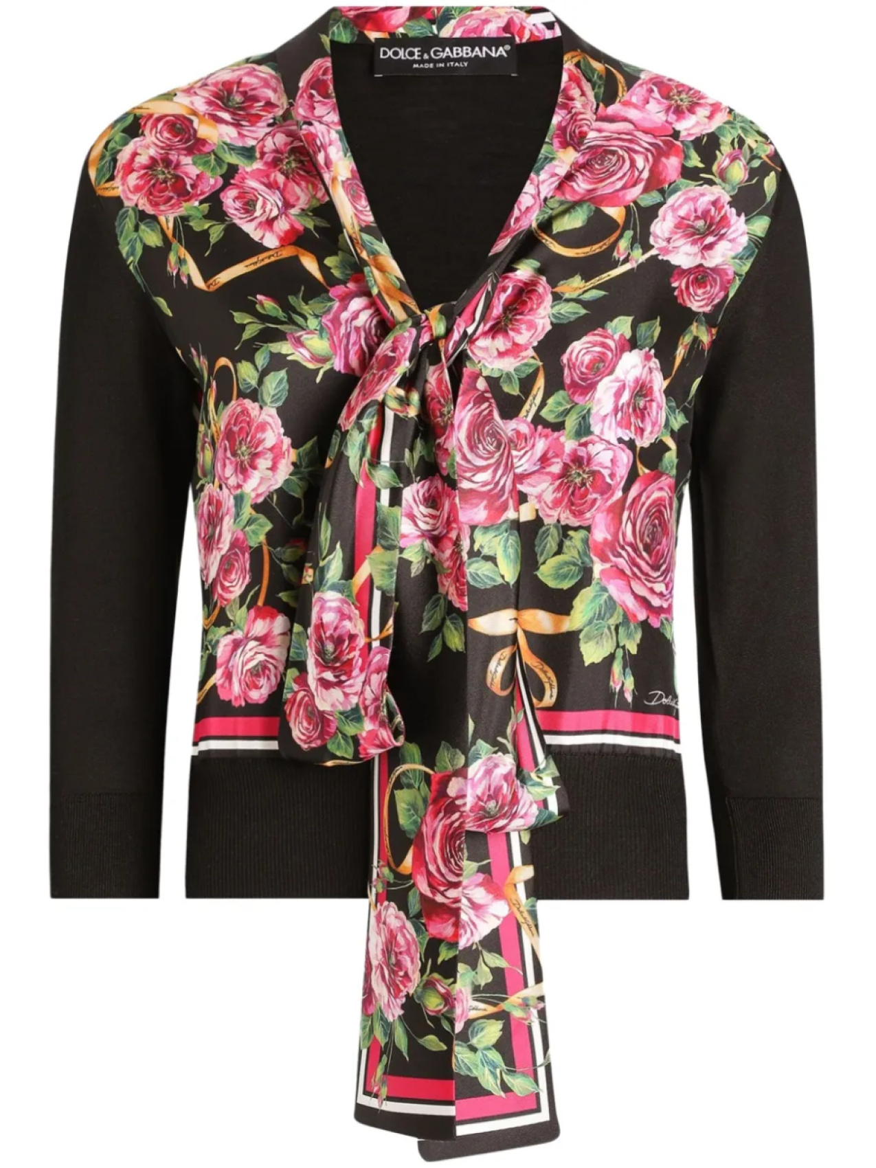 Dolce & Gabbana свитер с принтом, черный
Dolce & Gabbana свитер с принтом, черный
