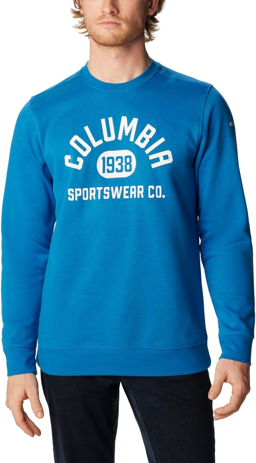 Columbia мужская толстовка Trek Crew, Bright Indigo, College Life Graphic
Columbia мужская толстовка Trek Crew, Bright Indigo, College Life Graphic