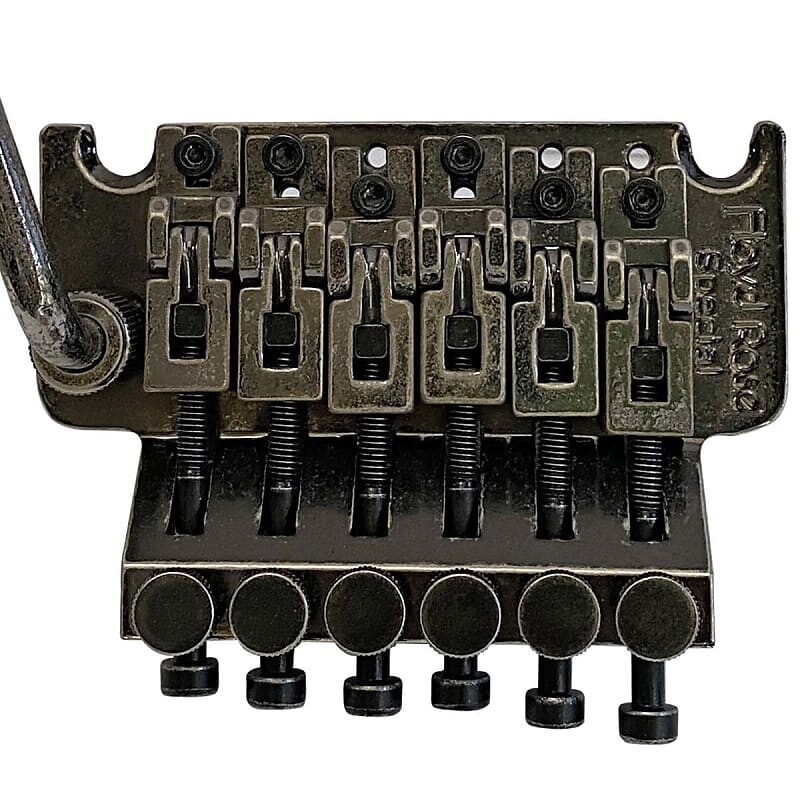 Подлинное тремоло Floyd Rose Lefty Relic Special Series, черный 
Подлинное тремоло Floyd Rose Lefty Relic Special Series, черный