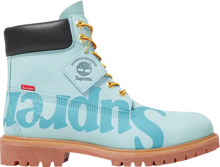 Ботинки мужские Timberland x Supreme с фирменной надписью, синий
Ботинки мужские Timberland x Supreme с фирменной надписью, синий