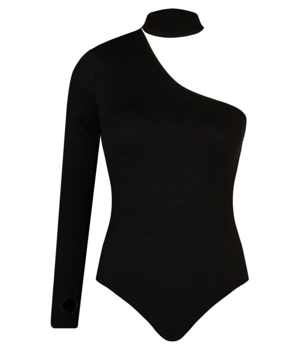 Боди женское Hugo с одним рукавом, черный
Боди женское Hugo с одним рукавом, черный