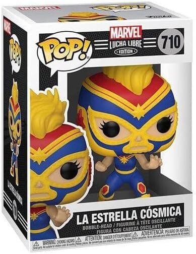 Фигурка Funko Pop Marvel La Estrella Cosmica Lucha Libre
Фигурка Funko Pop Marvel La Estrella Cosmica Lucha Libre