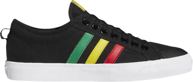 Кроссовки Adidas Nizza 'Tricolor Stripes', черный
Кроссовки Adidas Nizza 'Tricolor Stripes', черный
