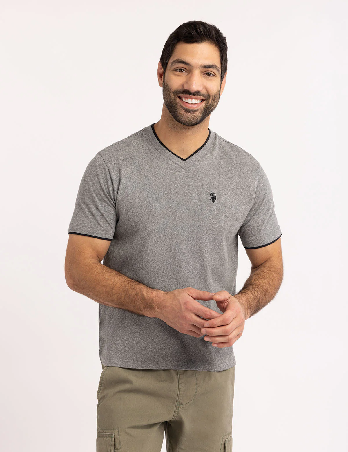 Футболка U.S. Polo Assn Double V-neck, серо-коричневый
Футболка U.S. Polo Assn Double V-neck, серо-коричневый