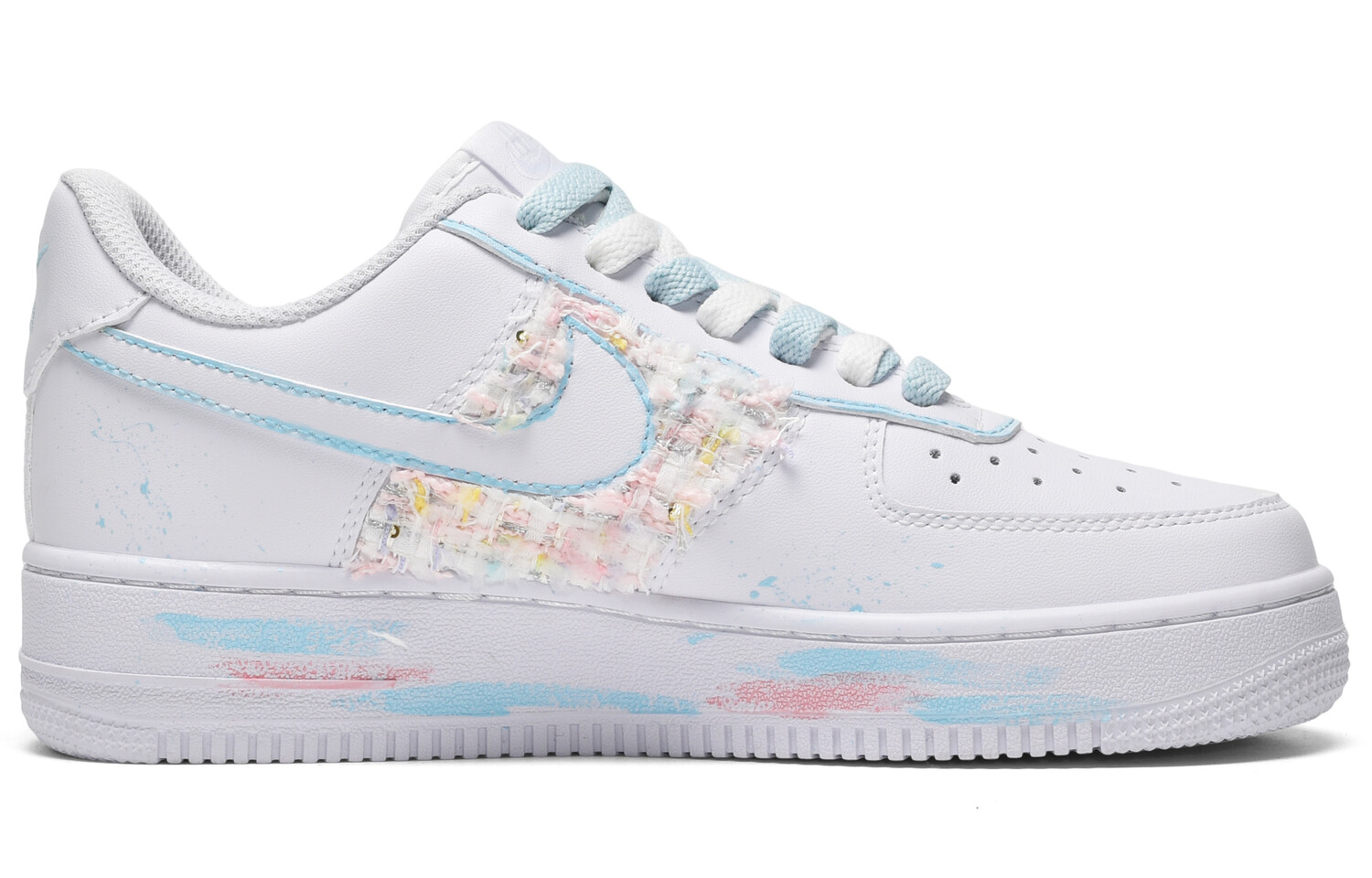 Кроссовки Nike Air Force 1 Skateboarding Shoes Women's Low-top Pink Blue White, розовый
Кроссовки Nike Air Force 1 Skateboarding Shoes Women's Low-top Pink Blue White, розовый
