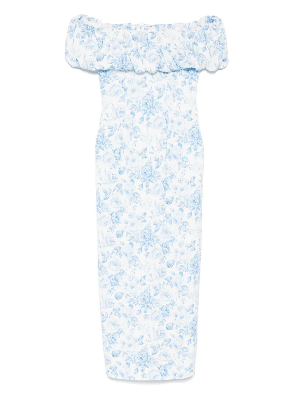 Платье макси с принтом Rowen Rose, синий 
Платье макси с принтом Rowen Rose, синий