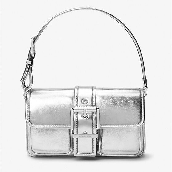 Сумка Michael Michael Kors Colby Medium Metallic Leather, серебристый
Сумка Michael Michael Kors Colby Medium Metallic Leather, серебристый