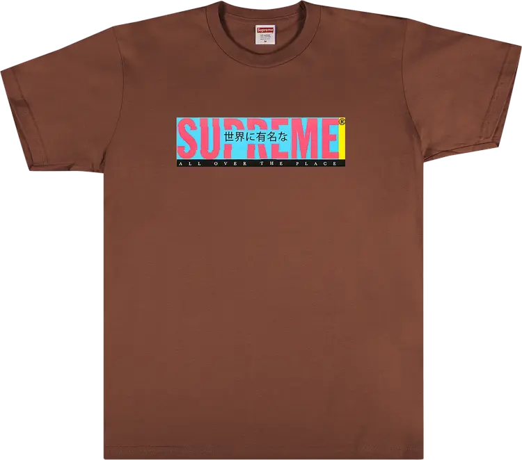 Футболка Supreme All Over Tee 'Brown', коричневый
Футболка Supreme All Over Tee 'Brown', коричневый