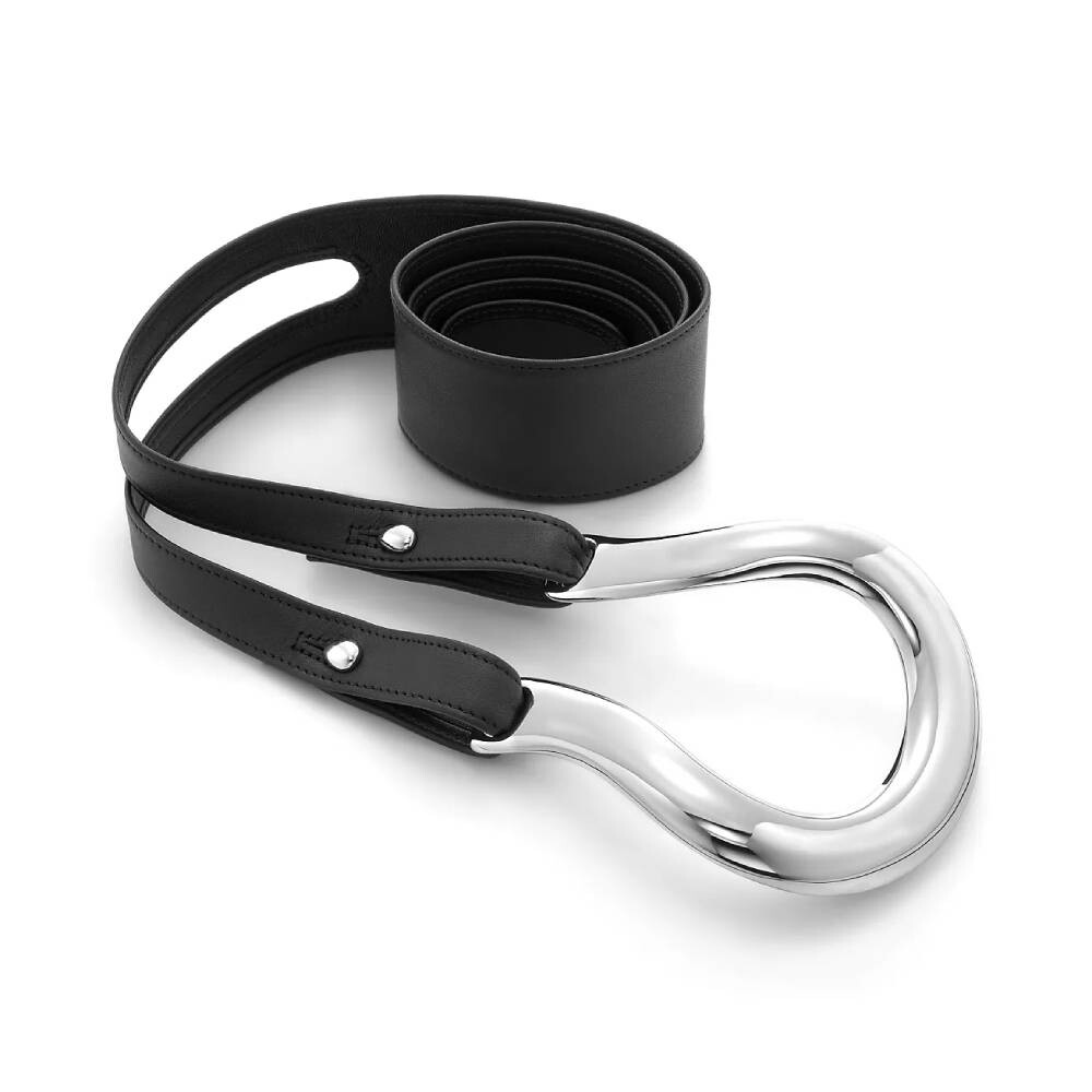 Пряжка для ремня Tiffany & Co. Equestrian, серебро/кожа
Пряжка для ремня Tiffany & Co. Equestrian, серебро/кожа