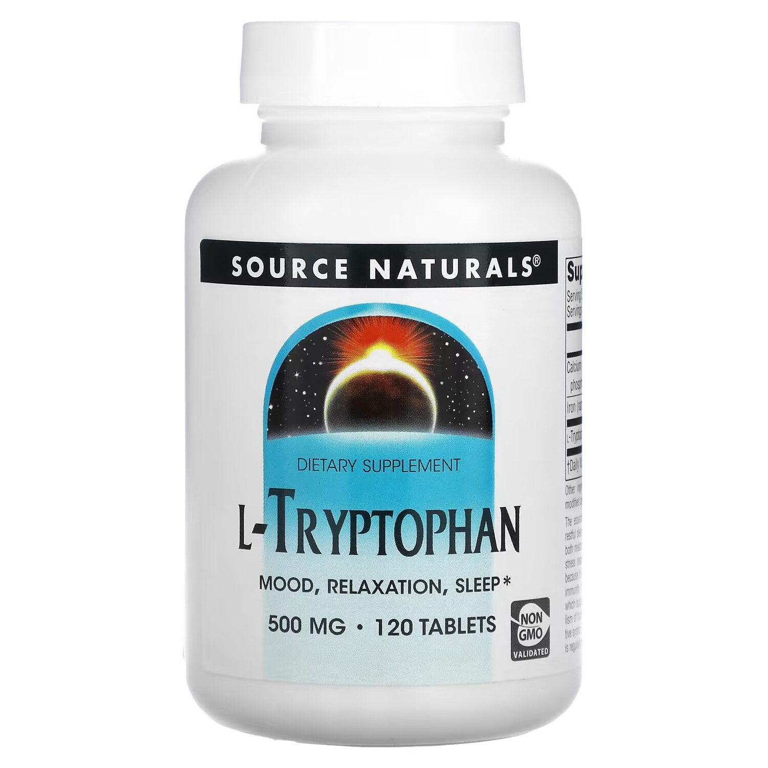 Source Naturals L-триптофан 500 мг, 120 таблеток 
Source Naturals L-триптофан 500 мг, 120 таблеток