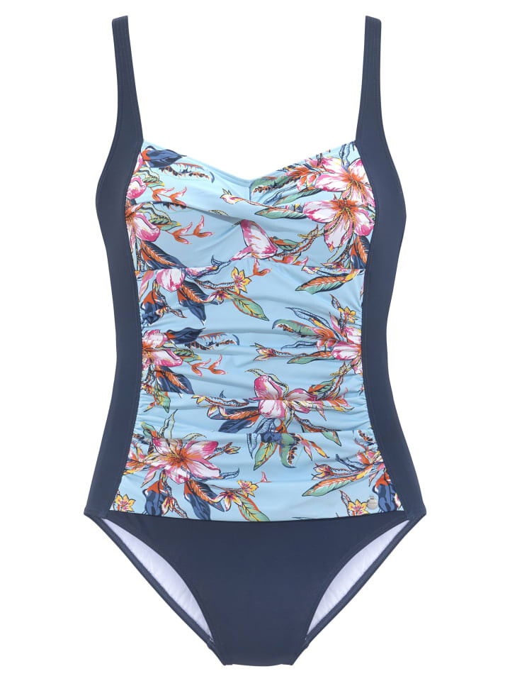 Купальник LASCANA, цвет hellblau/bedruckt
Купальник LASCANA, цвет hellblau/bedruckt