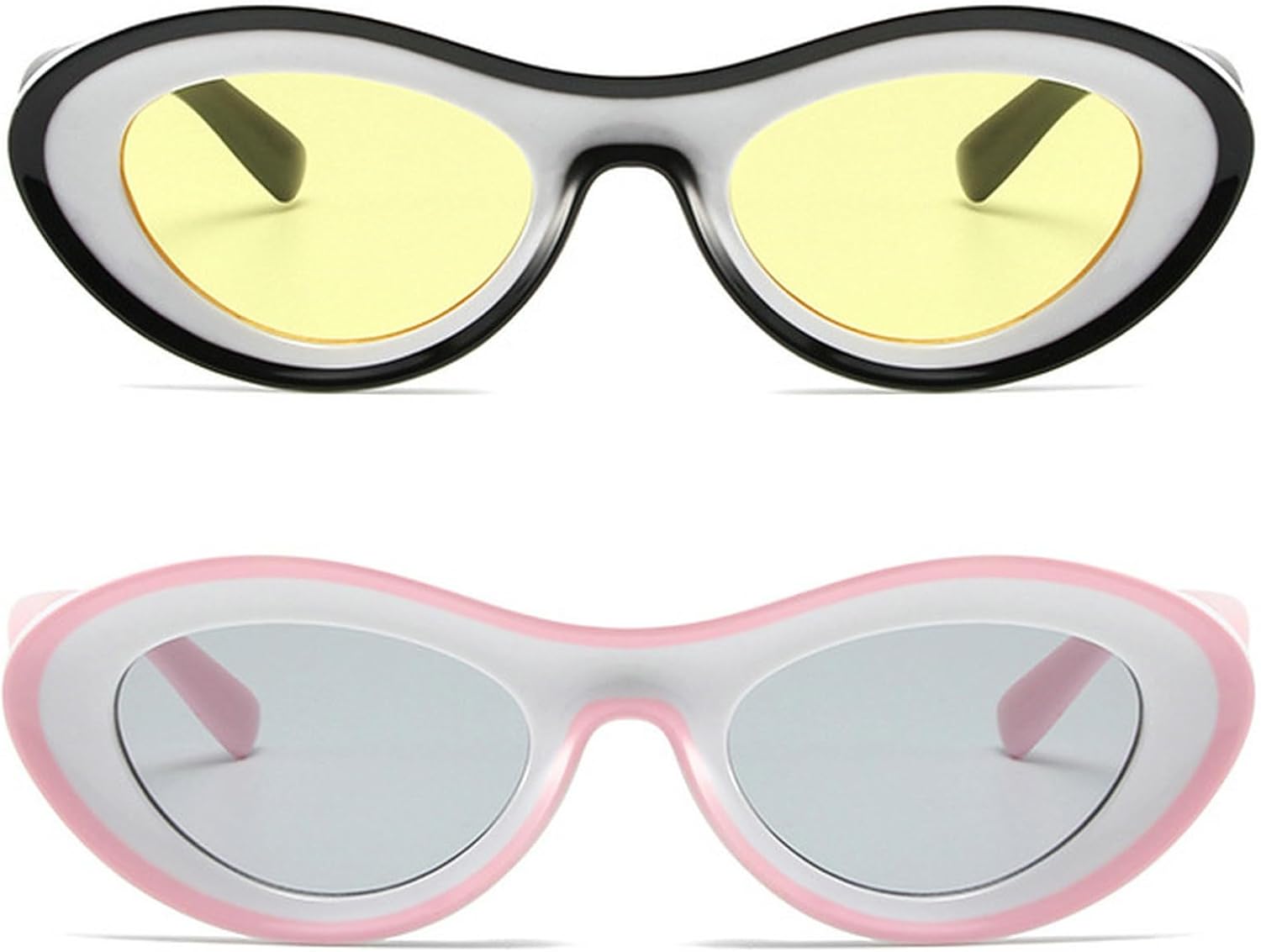 Овальные солнцезащитные очки для женщин 2024 года, стильные, разноцветные, для активного отдыха, модные для мужчин, дизайнерские, с защитой от УФ-излучения, для пляжных вечеринок mincl, 2pcs-white Yellow&pink
Овальные солнцезащитные очки для женщин 2024 года, стильные, разноцветные, для активного отдыха, модные для мужчин, дизайнерские, с защитой от УФ-излучения, для пляжных вечеринок mincl, 2pcs-white Yellow&pink