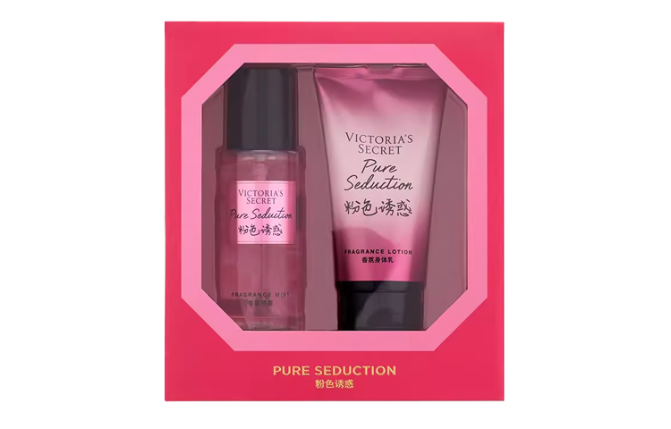 Victoria's Secret Набор для ухода Pink Temptation ароматный лосьон для тела успокаивающий кожу аромаэффект 75мл+75мл
Victoria's Secret Набор для ухода Pink Temptation ароматный лосьон для тела успокаивающий кожу аромаэффект 75мл+75мл