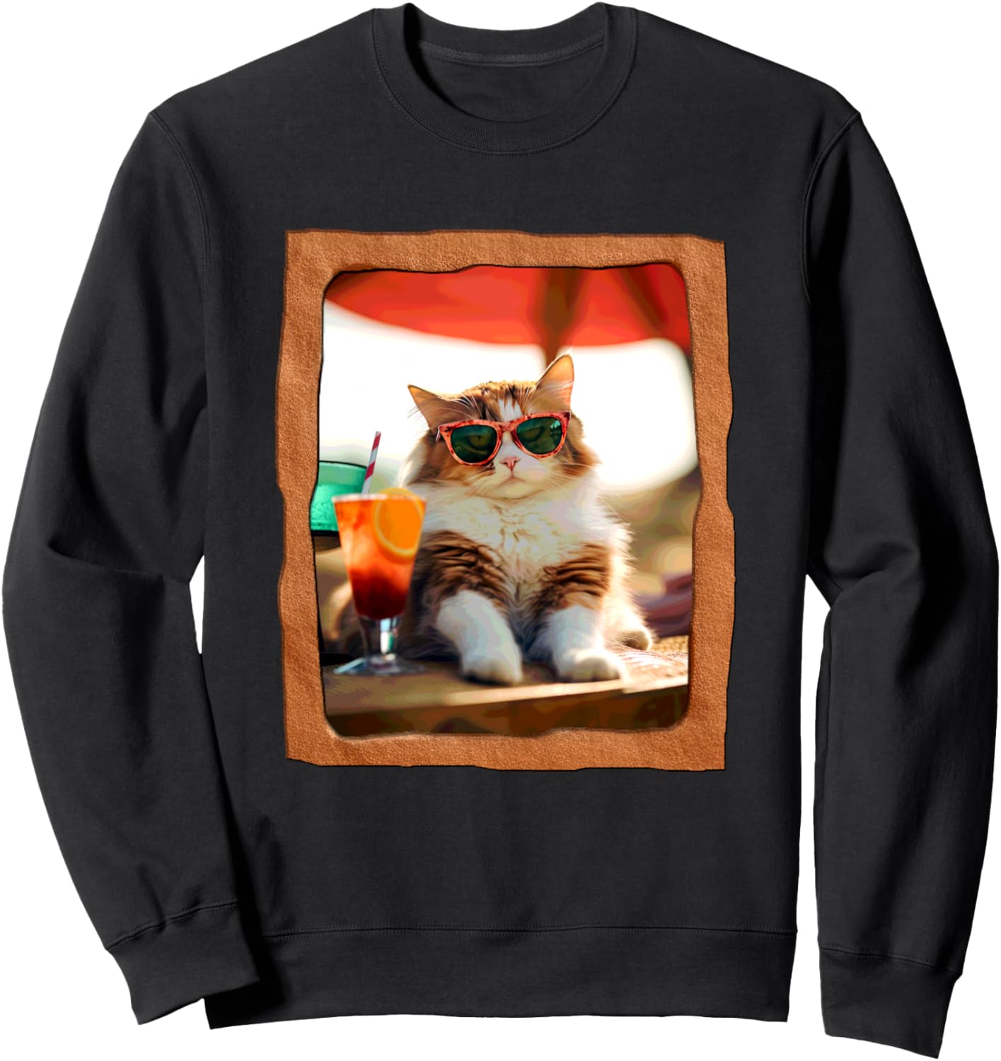 Стильная толстовка с солнцезащитными очками и принтом кошки для отдыха на пляже Playful Summer Vibes Pet Relaxation Beach Life, черный
Стильная толстовка с солнцезащитными очками и принтом кошки для отдыха на пляже Playful Summer Vibes Pet Relaxation Beach Life, черный