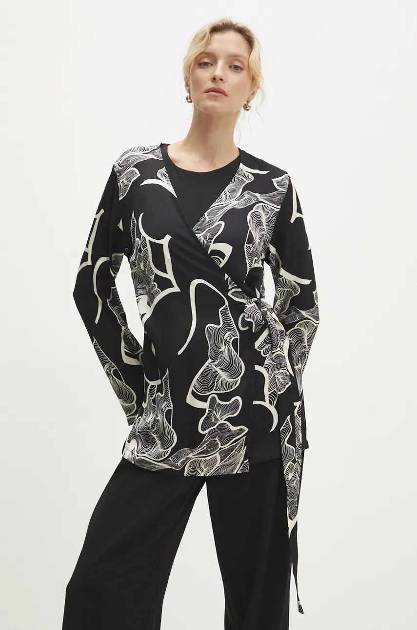 Рубашка Answear Lab, черный 
Рубашка Answear Lab, черный