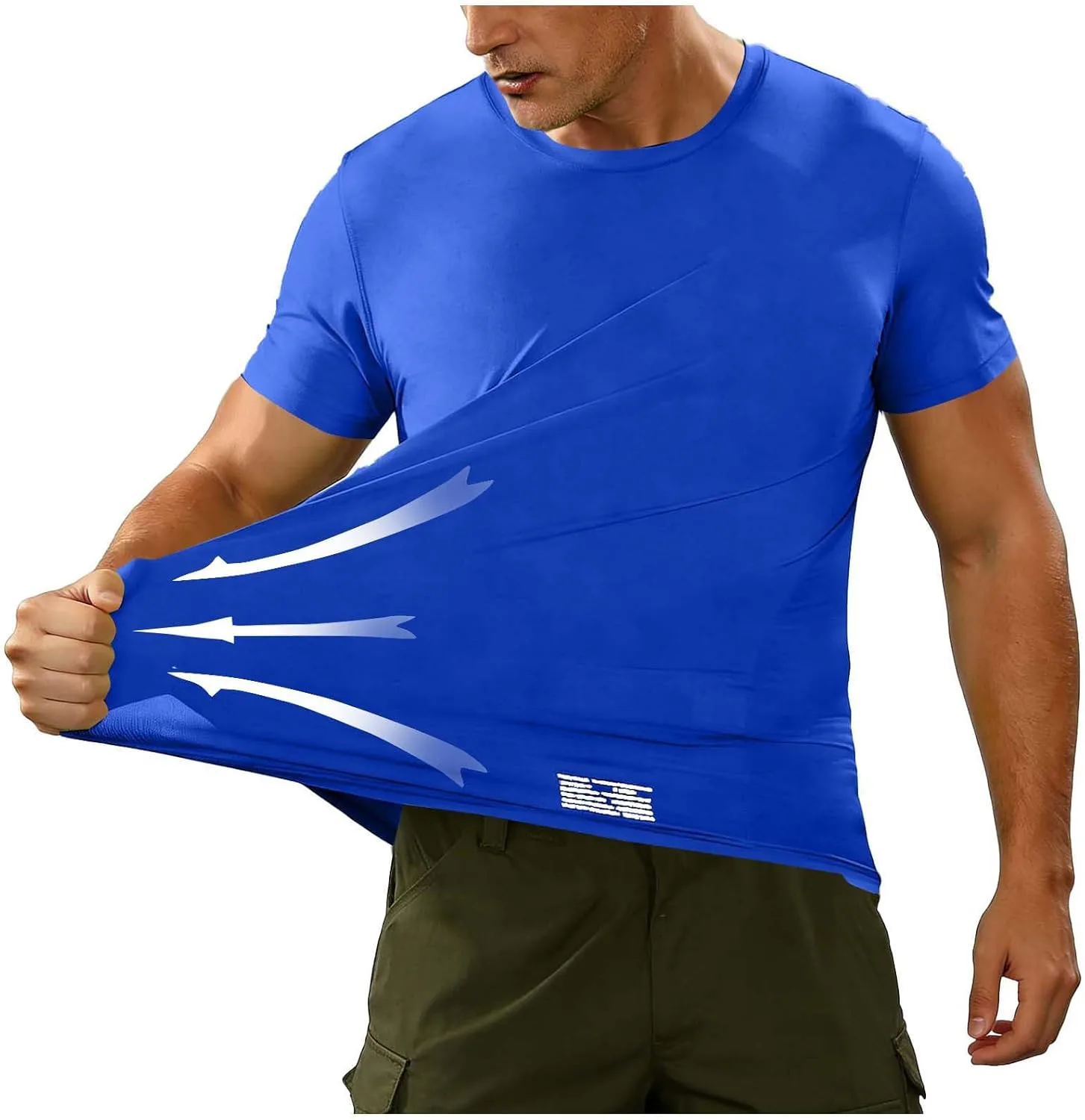 Мужская футболка с коротким рукавом Casual Elastic Running Quick Dry
Мужская футболка с коротким рукавом Casual Elastic Running Quick Dry