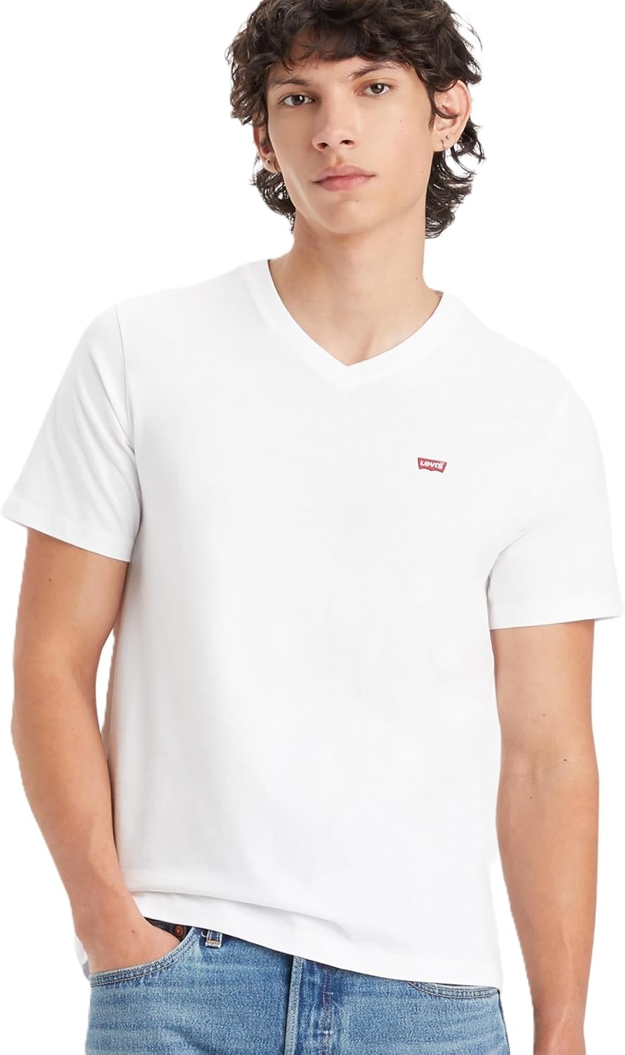 Мужская футболка Levi's стандартного кроя с коротким рукавом, белый
Мужская футболка Levi's стандартного кроя с коротким рукавом, белый