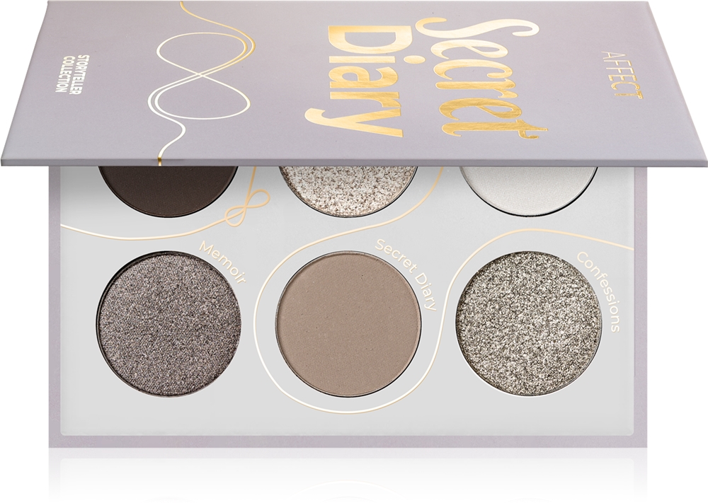 Палитра теней для век Secret Diary от Storyteller Collection Affect, 6× 2 гр
Палитра теней для век Secret Diary от Storyteller Collection Affect, 6× 2 гр