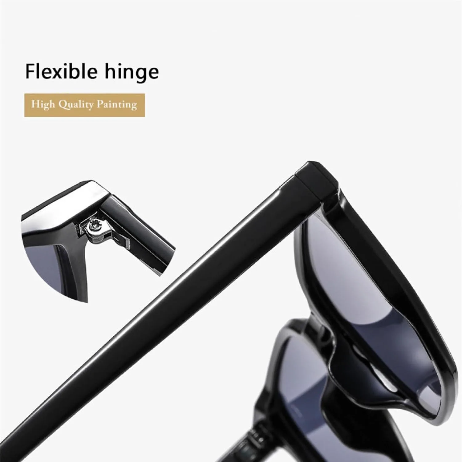 Ретро женские солнцезащитные очки с прозрачными линзами цвета океана, защита от УФ-излучения UV400, модные заклепки, мужские трендовые очки HHZZYVY, Black Blue
Ретро женские солнцезащитные очки с прозрачными линзами цвета океана, защита от УФ-излучения UV400, модные заклепки, мужские трендовые очки HHZZYVY, Black Blue