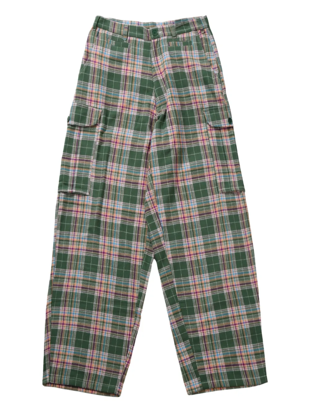 Хлопковые брюки SKY HIGH FARM, зеленый
Хлопковые брюки SKY HIGH FARM, зеленый