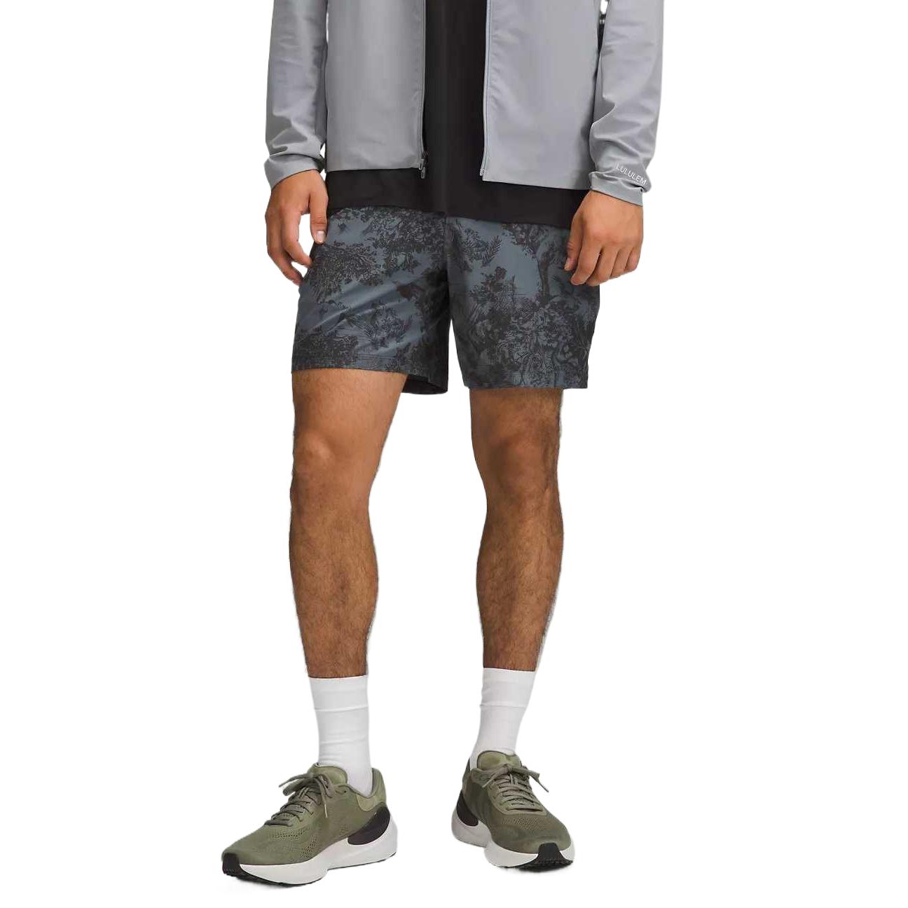 Шорты повседневные Pace Breaker 7 дюймов Мужские Скатерть для рисования Lululemon Масляный серый мультиколор
Шорты повседневные Pace Breaker 7 дюймов Мужские Скатерть для рисования Lululemon Масляный серый мультиколор