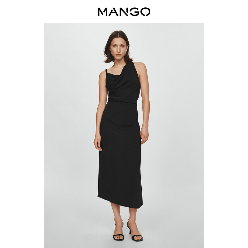 Женское платье Mango с завязками без рукавов, черный
Женское платье Mango с завязками без рукавов, черный