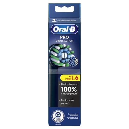 Pro Cross Action Black Refill 6 шт Oral-B
Pro Cross Action Black Refill 6 шт Oral-B
