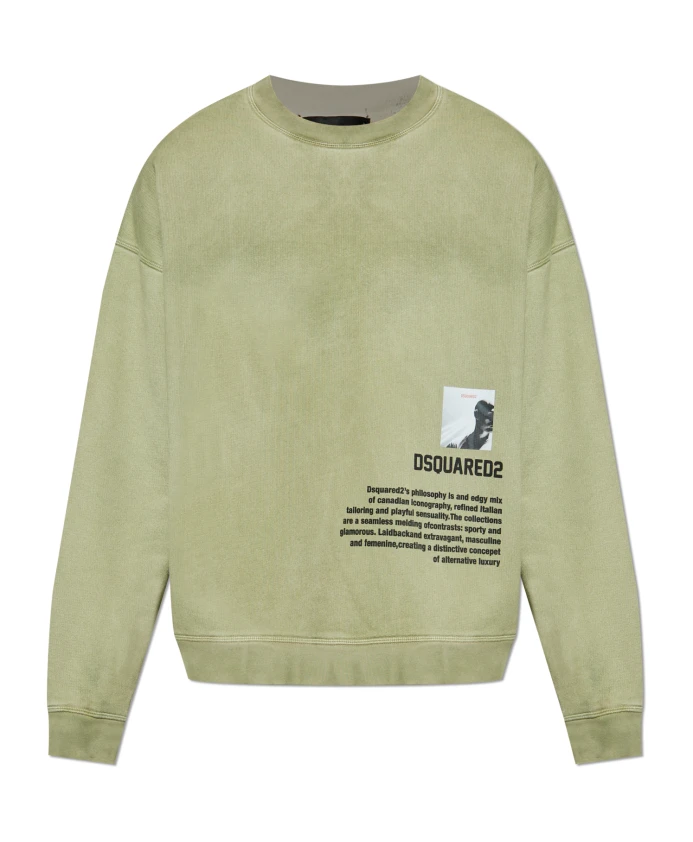 Толстовки и худи Dsquared2, зеленый
Толстовки и худи Dsquared2, зеленый