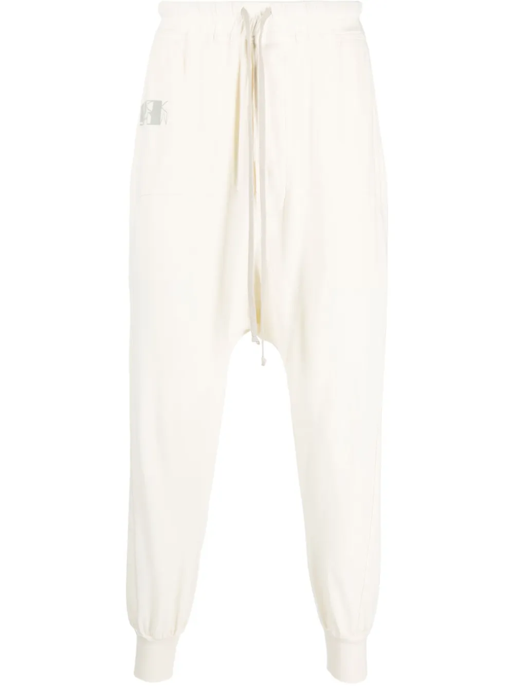 Брюки с низким шаговым швом и логотипом Rick Owens DRKSHDW, нейтральный
Брюки с низким шаговым швом и логотипом Rick Owens DRKSHDW, нейтральный