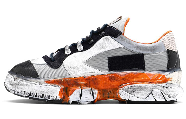 Кроссовки Maison Margiela Lifestyle, серый / черный / оранжевый
Кроссовки Maison Margiela Lifestyle, серый / черный / оранжевый