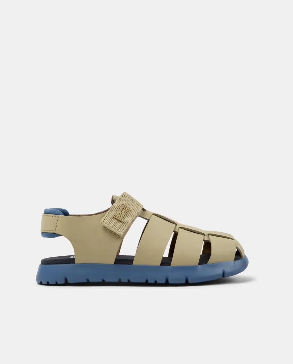 Детские кожаные сандалии Caterpillar Camper, бежевый
Детские кожаные сандалии Caterpillar Camper, бежевый