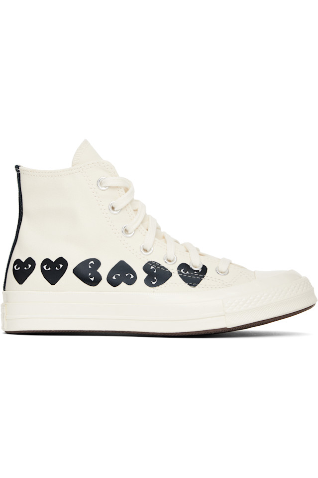 Кроссовки Converse Chuck 70 Multi Heart Comme Des Garçons Play, мультиколор
Кроссовки Converse Chuck 70 Multi Heart Comme Des Garçons Play, мультиколор