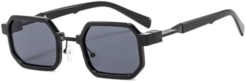 Женские солнцезащитные очки в стиле панк, маленькие квадратные, двухцветные, с защитой от УФ-излучения UV400, мужские солнцезащитные очки с градиентным покрытием, 2027 год MTZJH, Black Gray
Женские солнцезащитные очки в стиле панк, маленькие квадратные, двухцветные, с защитой от УФ-излучения UV400, мужские солнцезащитные очки с градиентным покрытием, 2027 год MTZJH, Black Gray