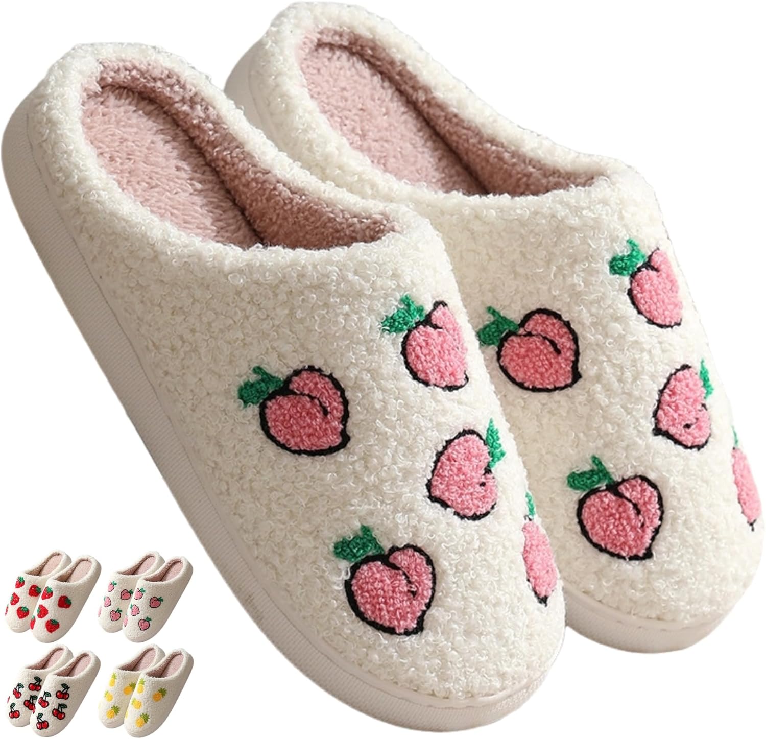 Унисекс уютные домашние тапочки для женщин и мужчин, плюшевые хлопковые тапочки на меху для дома, зимние теплые спальняные туфли с фруктовым узором Iwhgrmp, Peach
Унисекс уютные домашние тапочки для женщин и мужчин, плюшевые хлопковые тапочки на меху для дома, зимние теплые спальняные туфли с фруктовым узором Iwhgrmp, Peach