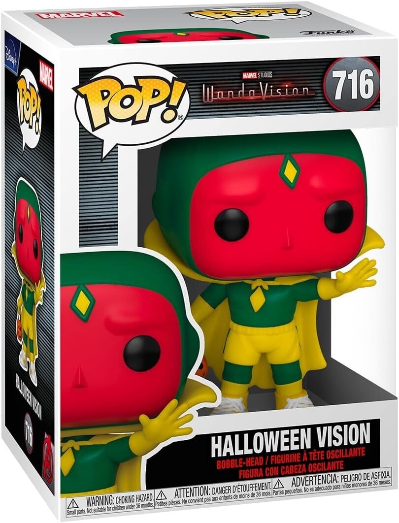 Фигурка Funko Pop! Marvel: WandaVision - Halloween Vision Vinyl Figure
Фигурка Funko Pop! Marvel: WandaVision - Halloween Vision Vinyl Figure