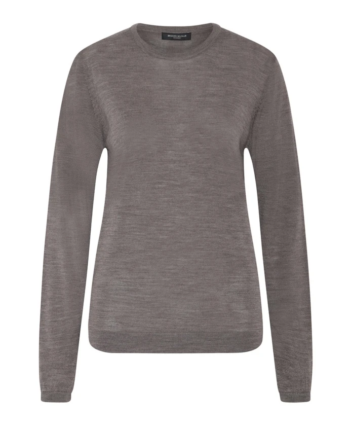 Вязаный свитер Charlene с круглым вырезом Bruuns Bazaar, серый
Вязаный свитер Charlene с круглым вырезом Bruuns Bazaar, серый