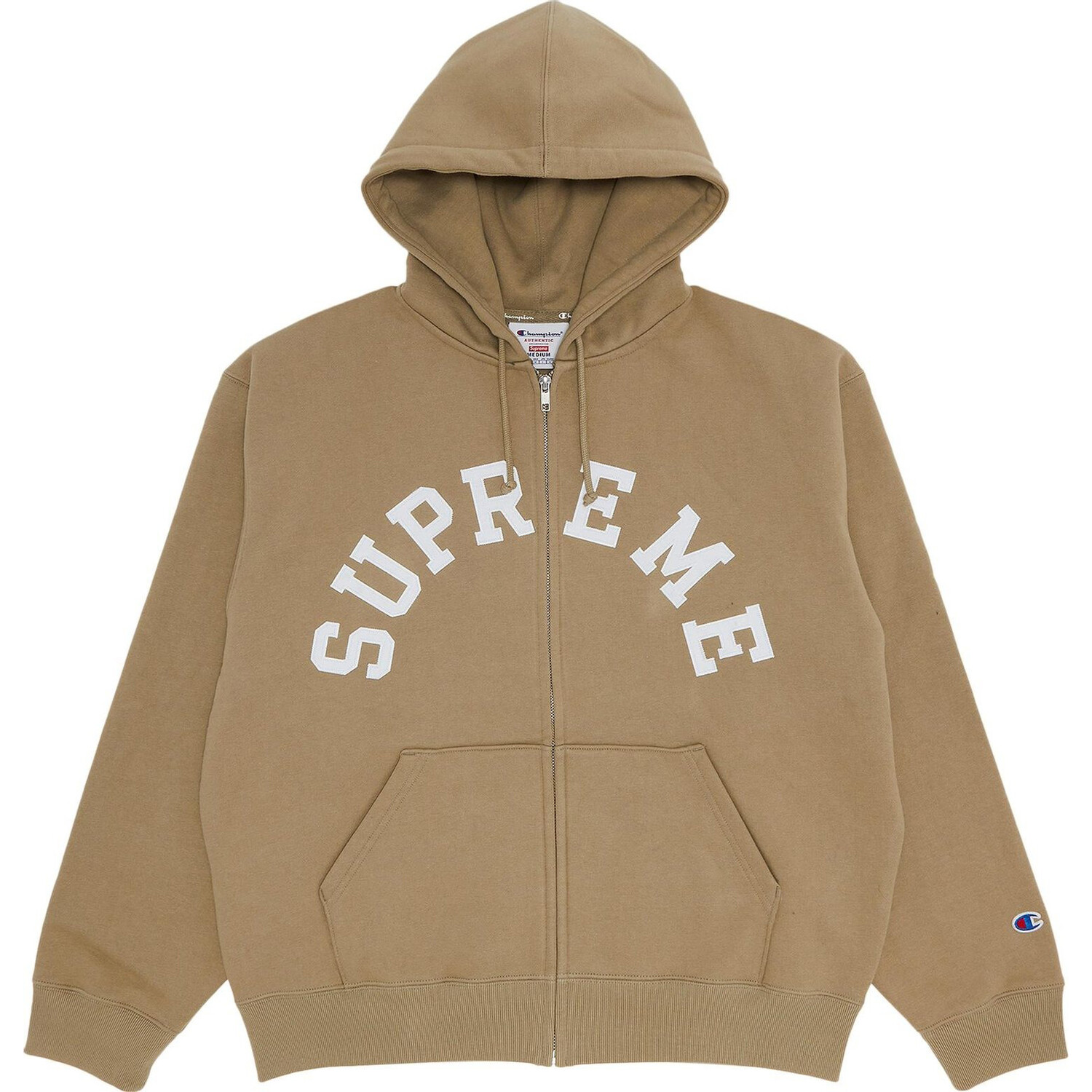 Толстовка Supreme x Champion Zip Up Hooded, бежевый
Толстовка Supreme x Champion Zip Up Hooded, бежевый