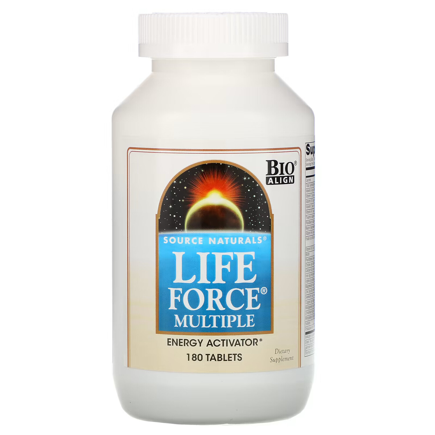 Source Naturals, Life Force Multiple, мультивитамины, 180 капсул
Source Naturals, Life Force Multiple, мультивитамины, 180 капсул