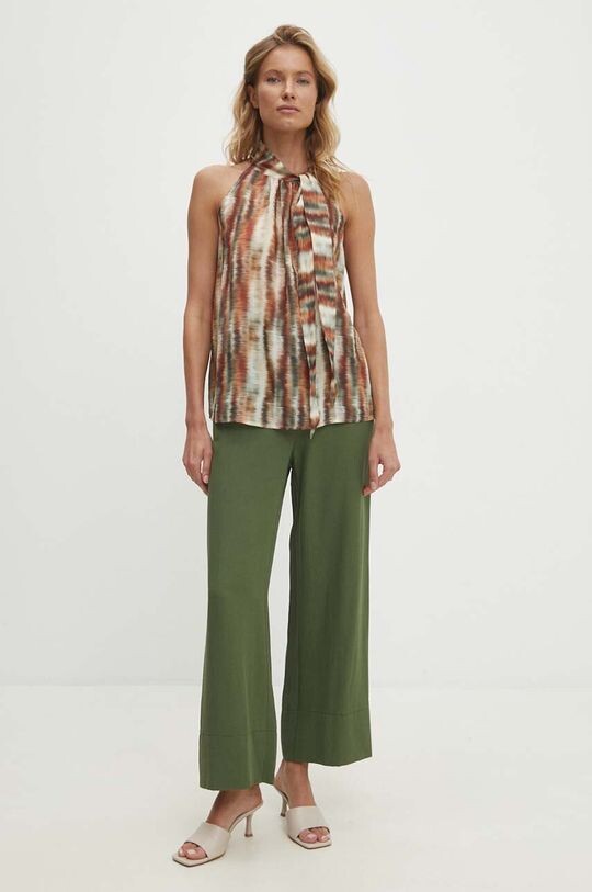 Льняные брюки Answear Lab, зеленый
Льняные брюки Answear Lab, зеленый