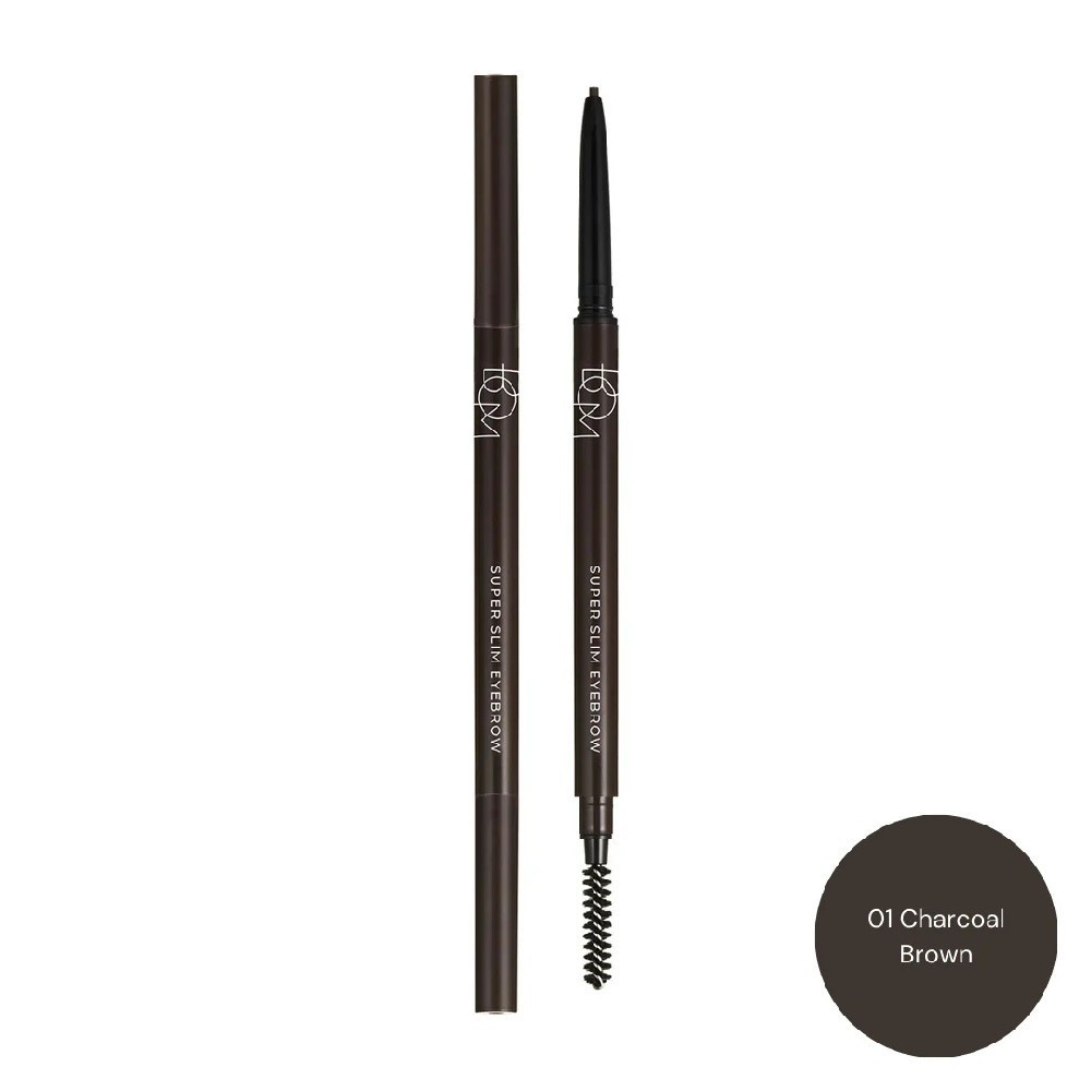 Карандаш для бровей super slim eyebrow Bom, 01 charcoal brown
Карандаш для бровей super slim eyebrow Bom, 01 charcoal brown
