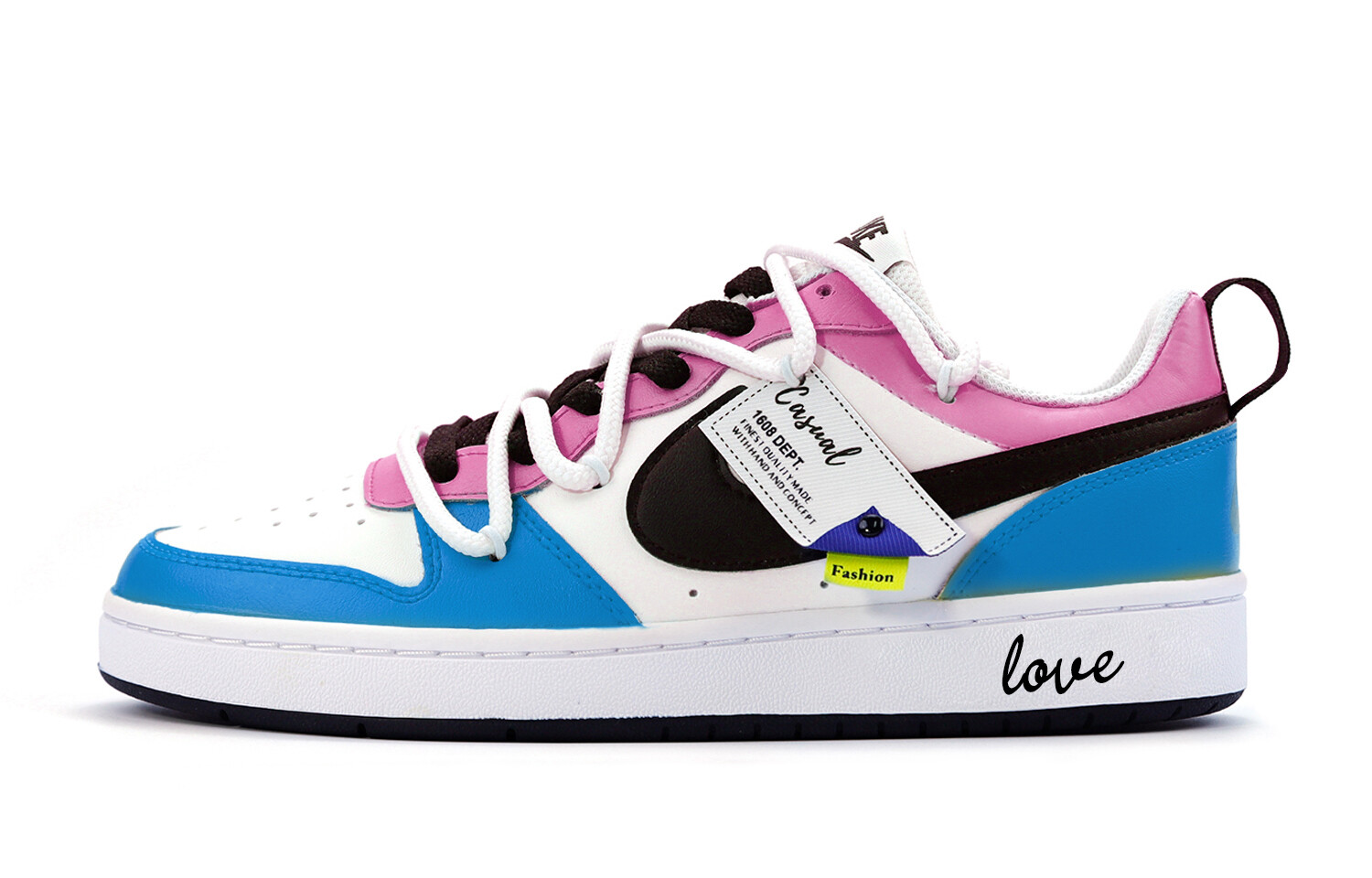 Кроссовки Nike Court Borough Series Skateboarding Shoes Women's Low-top Pink/white/blue, розовый
Кроссовки Nike Court Borough Series Skateboarding Shoes Women's Low-top Pink/white/blue, розовый