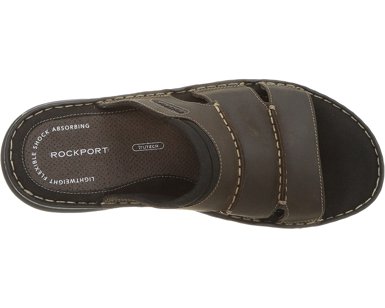 Сандалии Darwyn Slide Rockport, коричневый 
Сандалии Darwyn Slide Rockport, коричневый