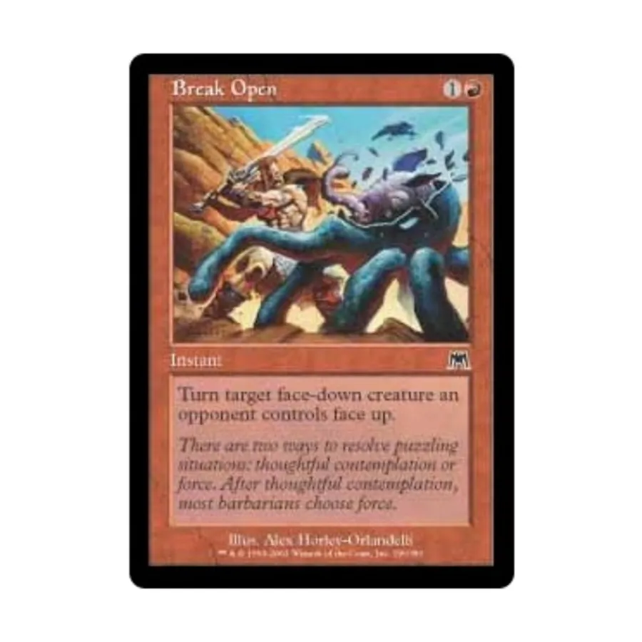CCG Взломать (С), MTG - Onslaught
CCG Взломать (С), MTG - Onslaught